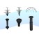 Fountain for a garden reservoir, 85 watts, h = 3.1 m, 4000 l/h, cord 1.5 m