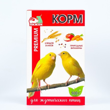 Feed "Pijon premium" for exotic birds, 500 g-1