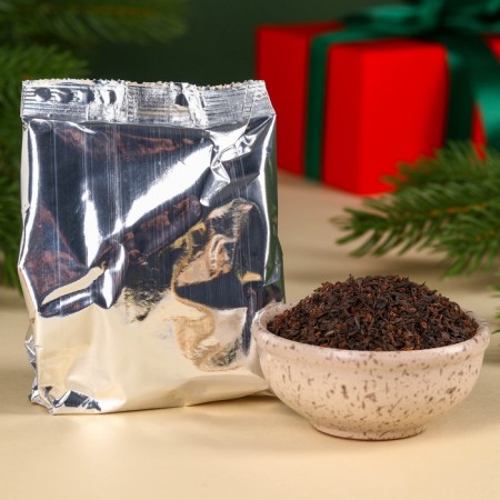 New Year's gift "Happy New Year": tea, cream-make-4