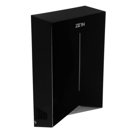 Hand dryer Zein HD227 Black, 1.2 kW, 234x144x390 mm, black-2