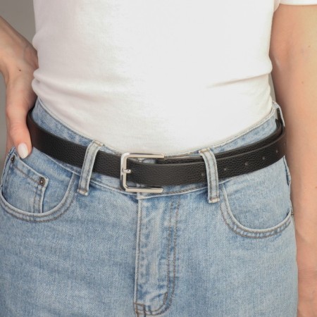 A belt buckle, 4 × 4.4 cm, 30 mm, silver color-3