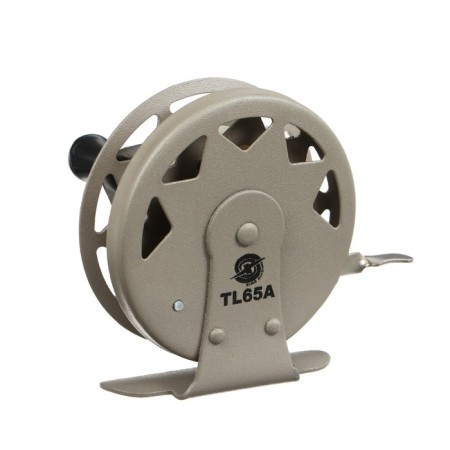 Inertial coil, metal, 2 bearings, diameter 6.5 cm, brown color, TL65A-5