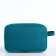 Lightning cosmetic bag, external pocket, turquoise color