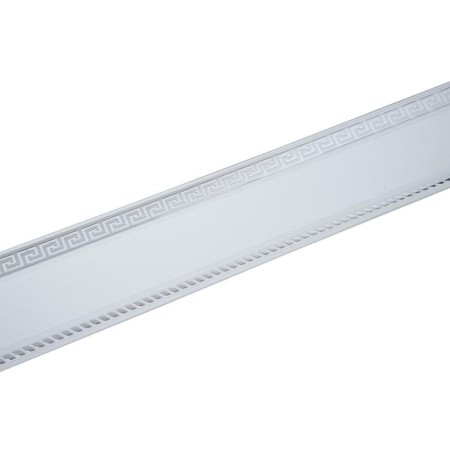 Bar for the cornice "Meander", height 7 cm, length 25 m, color silver, white