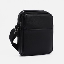 Male bag, black color