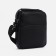 Male bag, black color