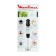 Moulinex DD650832 Bleader, Poster, 800 W, 0.8 L, 10 speeds, silver/gray