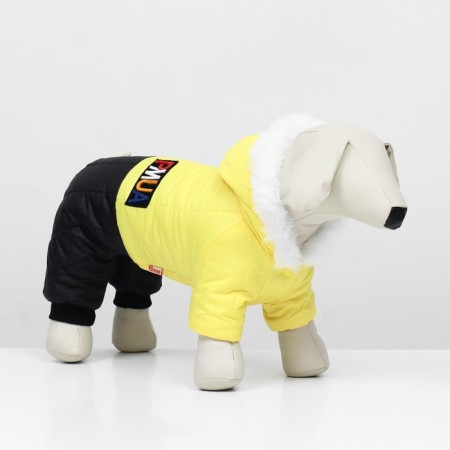 Kombinyson "Fluff", size S (DS 25 cm, OG 37, Osh 28 cm), yellow