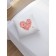 Pillowess decorative "Air Heart", on a zipper, size 45x45 cm