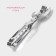 Open - a corkscrew “Assistant”, 14 cm, silver color