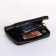Lightning wallet, black color