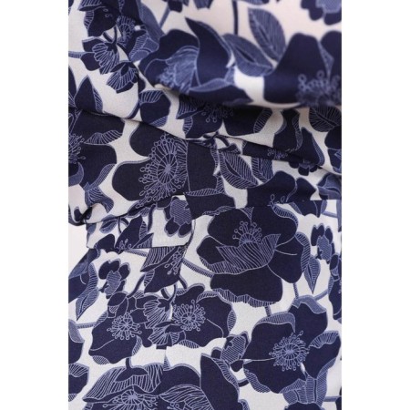 Women's tunic, size 46, blue color-9