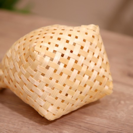 Basket wicker, bamboo 15x10x15 cm-4