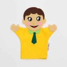 Finger Theater doll on the hand 