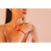 Bracelet-reinforcing “red thread” for love and family happiness, heart, color black silver, 35cm