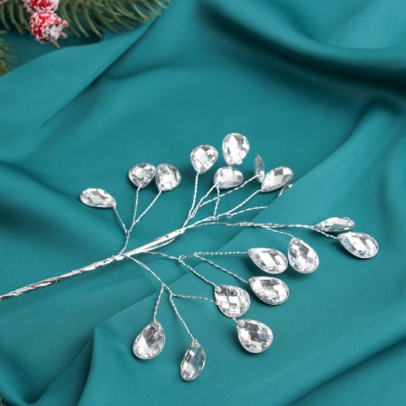 Decor "Crystal Tale" 18 cm, droplet-2