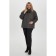 Women's jacket, size 62, dark green color
