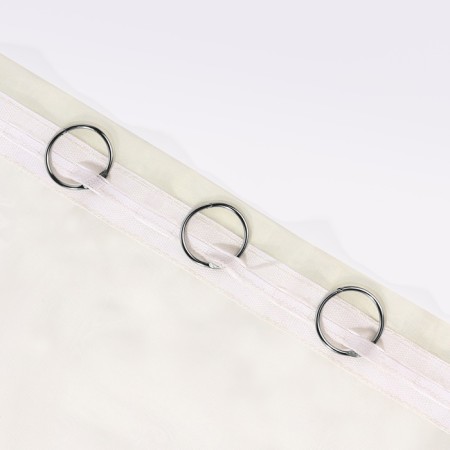 Ring for the cornice, connective, d = 26/30 mm, 10 pcs, silver color-1