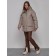 Winter jacket, size 48, light brown color