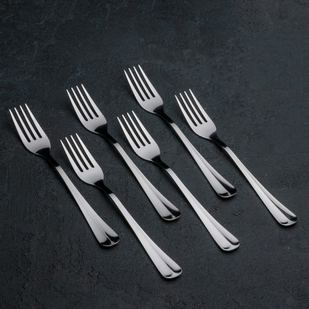 Dining room “Coos”, h = 20 cm, thickness 1.8 mm, silver color-2