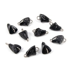 Cargo bullet-exentric painted pissy Yaman 10 pcs., 4 g, black