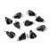 Cargo bullet-exentric painted pissy Yaman 10 pcs., 4 g, black