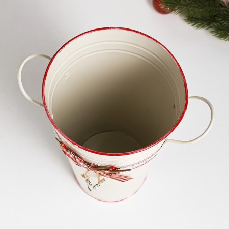 Kashpo - VAZ VAZERKO RUSTAD Beige, 15x15x25cm-5