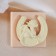 Mold Silicone "Dragon on the Podgov" size ed. 5.5x5.3x0.5 cm
