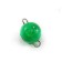 Cargo Cheburashka painted collapsible Yaman 10 pcs., 5 g, green