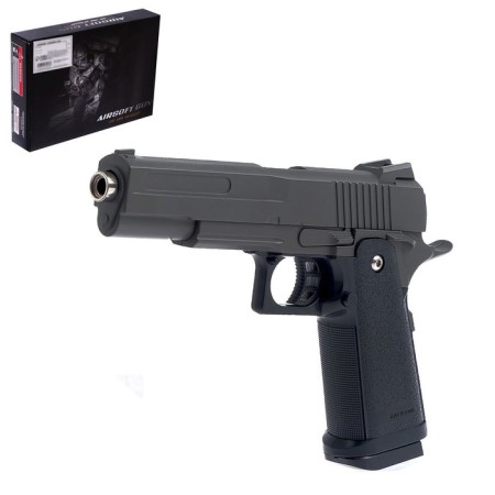 Pneumatic “shooter” pistol, metal