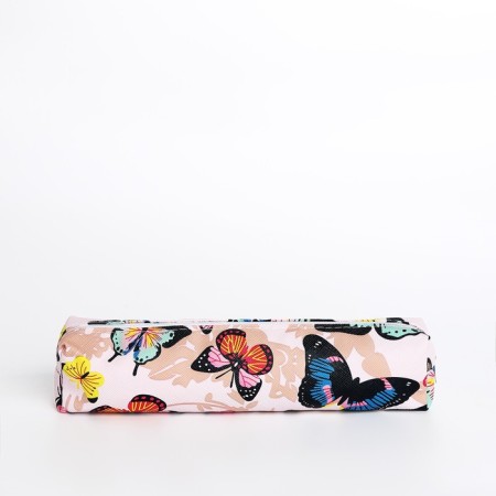 Cosmetic bag for lightning, pink color-1