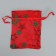 Bag gift organza "Stars", 10 x 12 cm +/- 1.5 cm, New Year