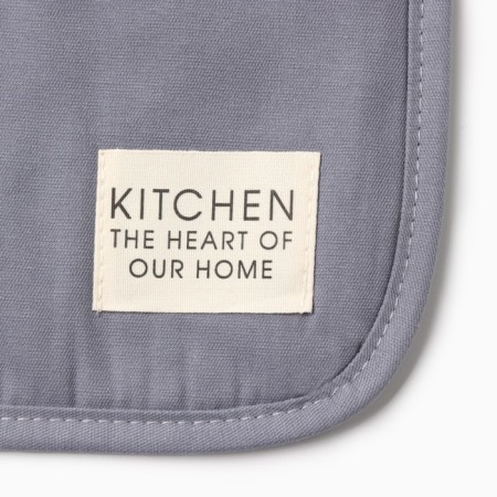 Kitchen kitchen kit, blue, mittens-seging 18x29 cm, 19x19 cm tack-3