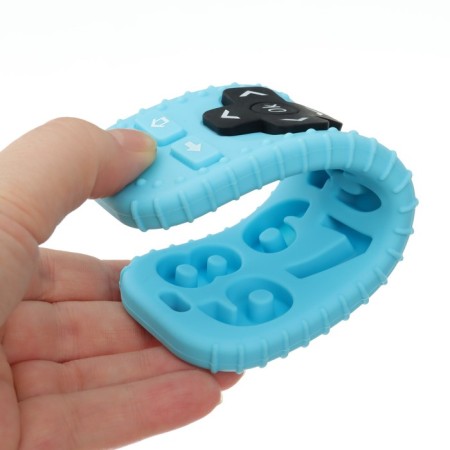 Teether for the teeth "Putic", the color is blue, size 16 cm-6