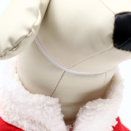 New Year's costume for dogs "Klaus", size S (DS 25, OG 35 cm)-5