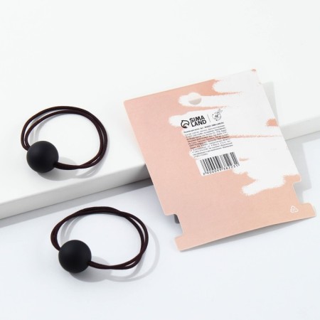 Hair elastic bands "as if it are especially the best" 2 pcs-2