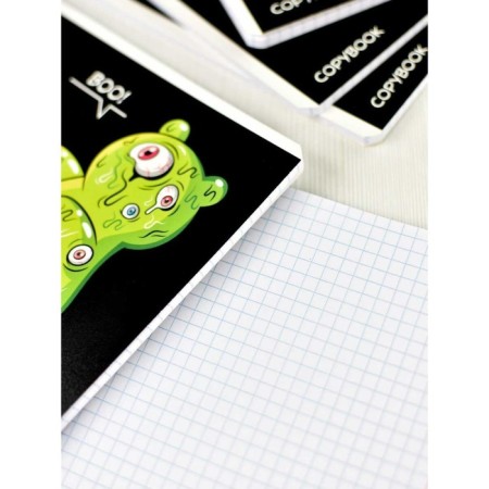 Notebook of 48 sheets in the cage "Inner world", cover coated cardboard, selective twin-lame, block 60 g/m2, mix-10