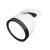 White sand/black polished