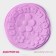 Baking uniform “Happy holiday”, silicone, 21.5 × 5 cm, lilac color