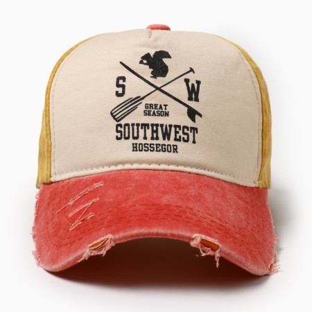 Men's cap Minaku "Southwest", mustard color, size 56-58-1