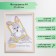 Photo frame plastic 21x30 cm 3 series, beige
