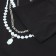Pajama female (T -shirt and trousers) KAFTAN "Pearls" p. 40-42, black