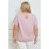 Female T -shirt, size 66, powder color