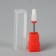 Ceramic milling cutter for the “cone” manicure, small cut, 6 × 13 mm, in a plastic case, white color