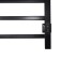 Electric towel "Sanprise" Quadro P10, 500x1000 mm, universal, black