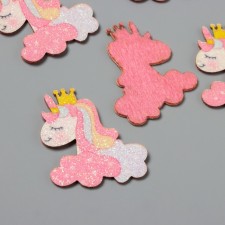 Decor for the creativity of the felt of the unicorn 
