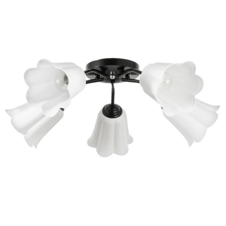 Causte "Online" (Flower) 5x15W E27 Model: BR 00241 Black/White