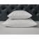 Charlotte pillow, size 50x70 cm, gray color