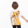 Children's T-shirt Simba, white color, height 104-110 cm (4-5 years)