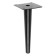 Furniture Furniture Cappio OP08, h = 200 mm, thick thickness 1.8, matte black color